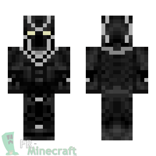 Aperçu de la skin Minecraft Black Panther