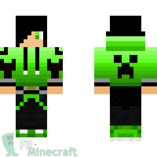 Aperçu de la skin Minecraft beaux gosse