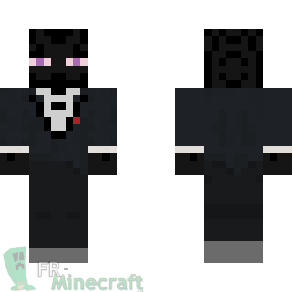 Aperçu de la skin Minecraft Tuxedo Enderman