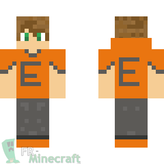 Aperçu de la skin Minecraft homme