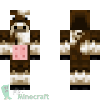 Aperçu de la skin Minecraft Vache