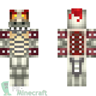 Aperçu de la skin Minecraft Dry Bowser - Mario