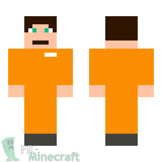 Aperçu de la skin Minecraft Prisonnier