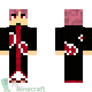 Aperçu de la skin Minecraft Sasori - Naruto