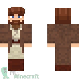 Aperçu de la skin Minecraft Obi-Wan Kenobi - Star Wars