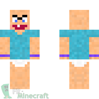Aperçu de la skin Minecraft Bébé