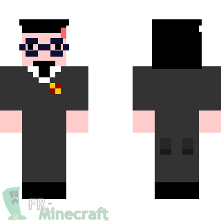 Aperçu de la skin Minecraft Harry Potter