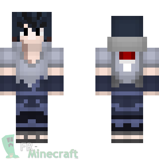 Aperçu de la skin Minecraft Sasuke Uchiwa - Naruto