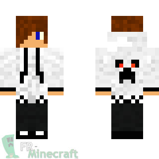 Aperçu de la skin Minecraft Mec Cool