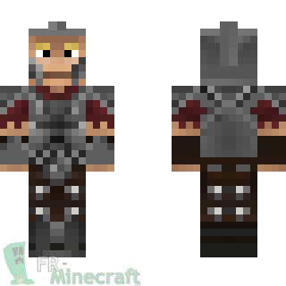 Aperçu de la skin Minecraft Armure Impériale - Skyrim