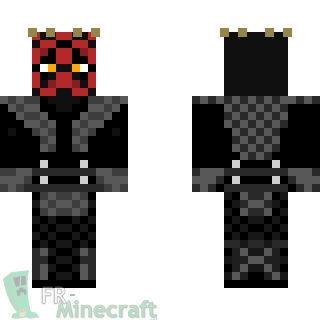 Aperçu de la skin Minecraft Dark Maul - Star Wars