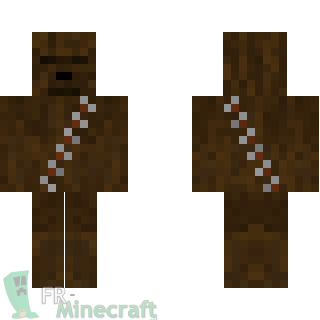 Aperçu de la skin Minecraft Chewbacca - Star Wars