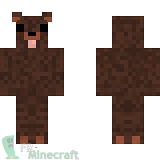 Aperçu de la skin Minecraft Ours