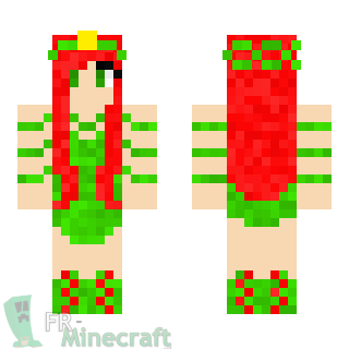 Aperçu de la skin Minecraft Poison Ivy - Batman