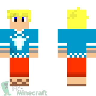 Aperçu de la skin Minecraft Garçon