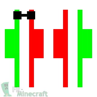 Aperçu de la skin Minecraft Drapeau Italien