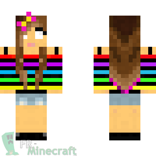 Aperçu de la skin Minecraft Girl