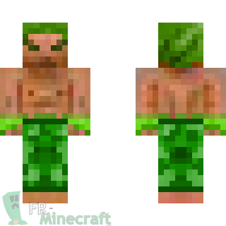 Aperçu de la skin Minecraft Elfe des bois 