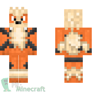 Aperçu de la skin Minecraft Arcanin - Pokemon