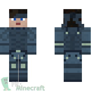 Aperçu de la skin Minecraft Solid Snake - Metal Gear