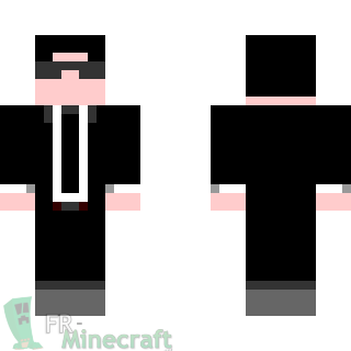 Aperçu de la skin Minecraft James Bond