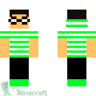 Aperçu de la skin Minecraft Mec Original