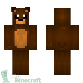 Aperçu de la skin Minecraft Ours