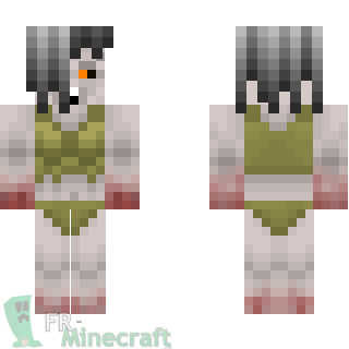 Aperçu de la skin Minecraft Sorcière - Left 4 Dead