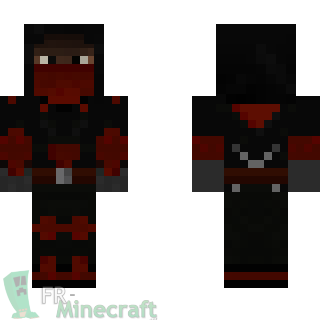 Aperçu de la skin Minecraft Confrérie Noire - Skyrim