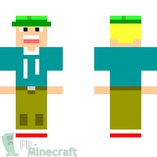 Aperçu de la skin Minecraft Rémi