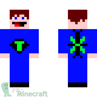 Aperçu de la skin Minecraft Skin de gas détendu