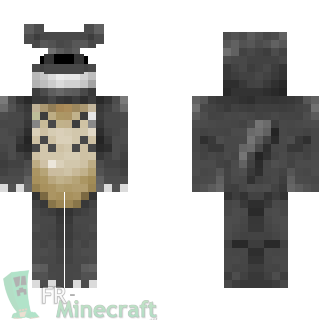 Aperçu de la skin Minecraft Totoro