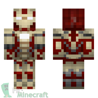 Aperçu de la skin Minecraft Iron Man