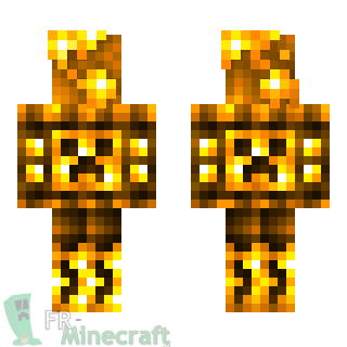 Aperçu de la skin Minecraft Bloc d'Or