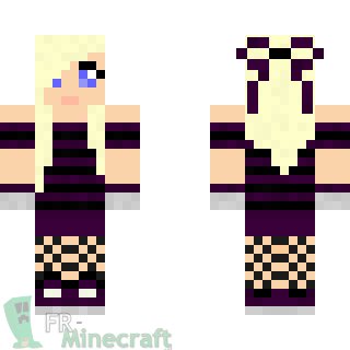 Aperçu de la skin Minecraft Leela