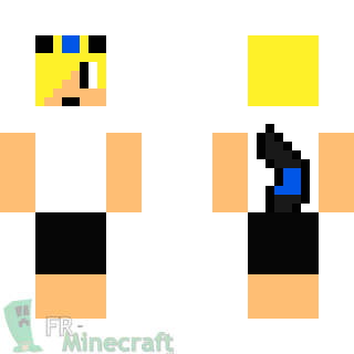 Aperçu de la skin Minecraft Minecraftien