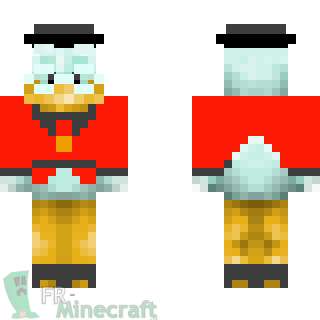 Aperçu de la skin Minecraft Balthazar Picsou