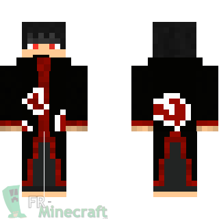 Aperçu de la skin Minecraft Itachi Uchiwa - Naruto