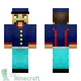 Aperçu de la skin Minecraft Artilleur