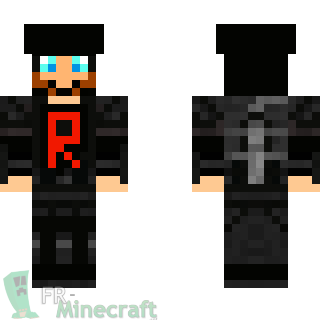 Aperçu de la skin Minecraft ExploRiane