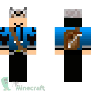 Aperçu de la skin Minecraft Chasseur de loup