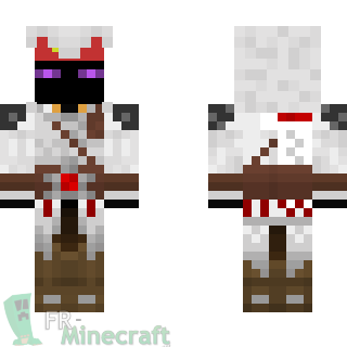 Aperçu de la skin Minecraft Natvan version Assassin's Creed