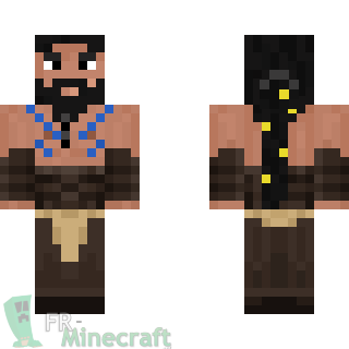 Aperçu de la skin Minecraft Khal Drogo - Game of Thrones