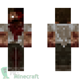 Aperçu de la skin Minecraft Zombie