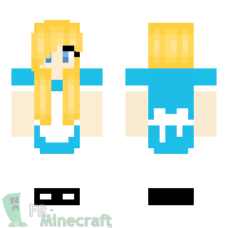 Aperçu de la skin Minecraft Alice au Pays des Merveilles