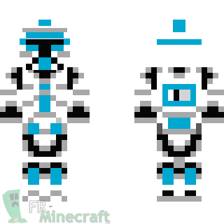 Aperçu de la skin Minecraft Clone - Star Wars