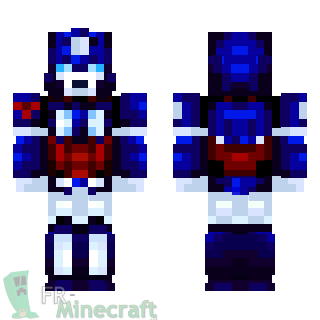 Aperçu de la skin Minecraft Optimus Prime - Transformers