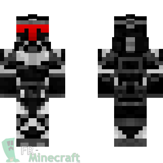 Aperçu de la skin Minecraft Clone de l'Ombre - Star Wars