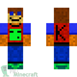 Aperçu de la skin Minecraft Skin TheLéo