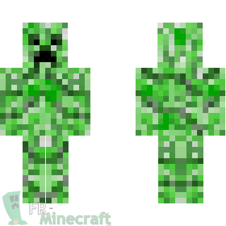 Aperçu de la skin Minecraft Creeper